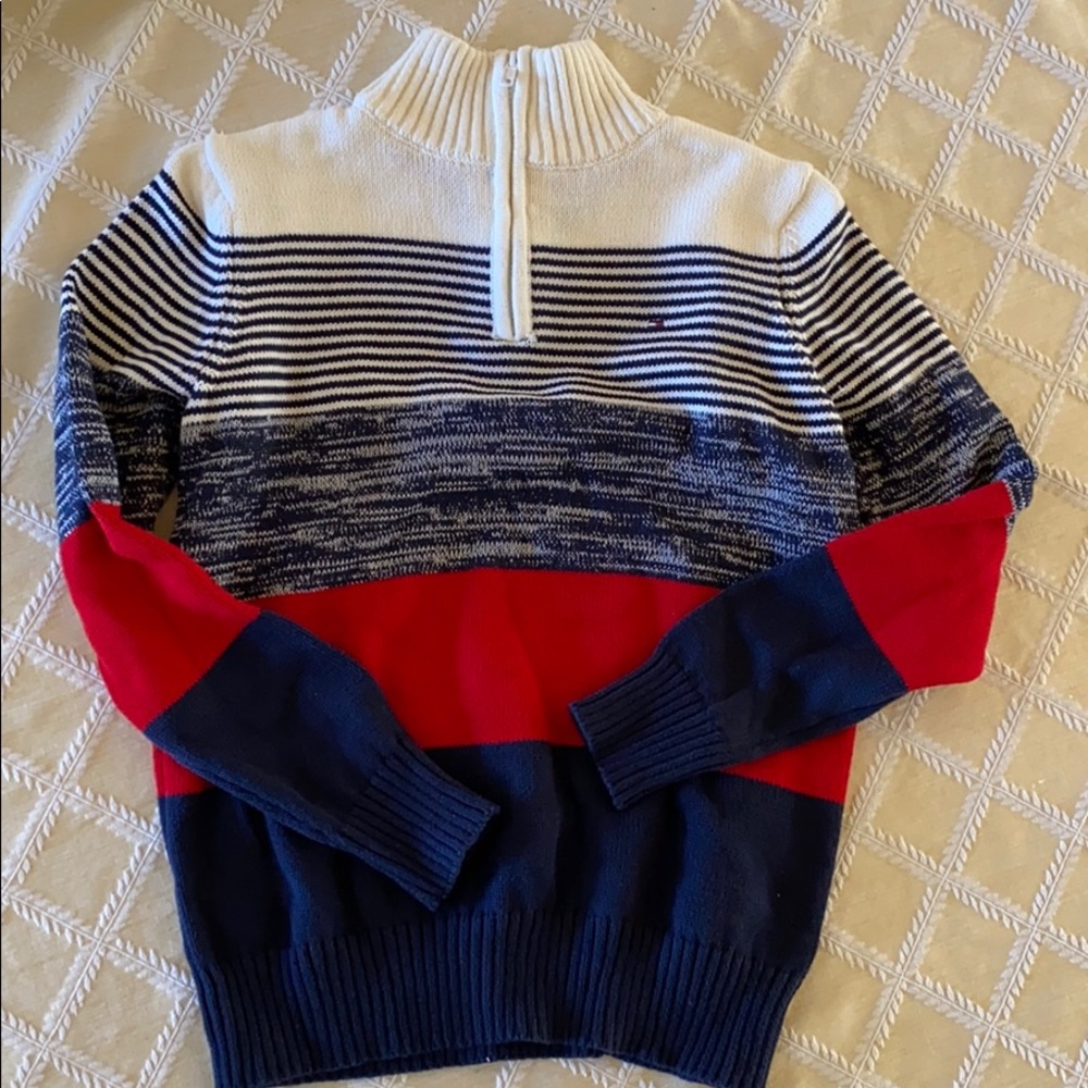 Boys half zip sweater